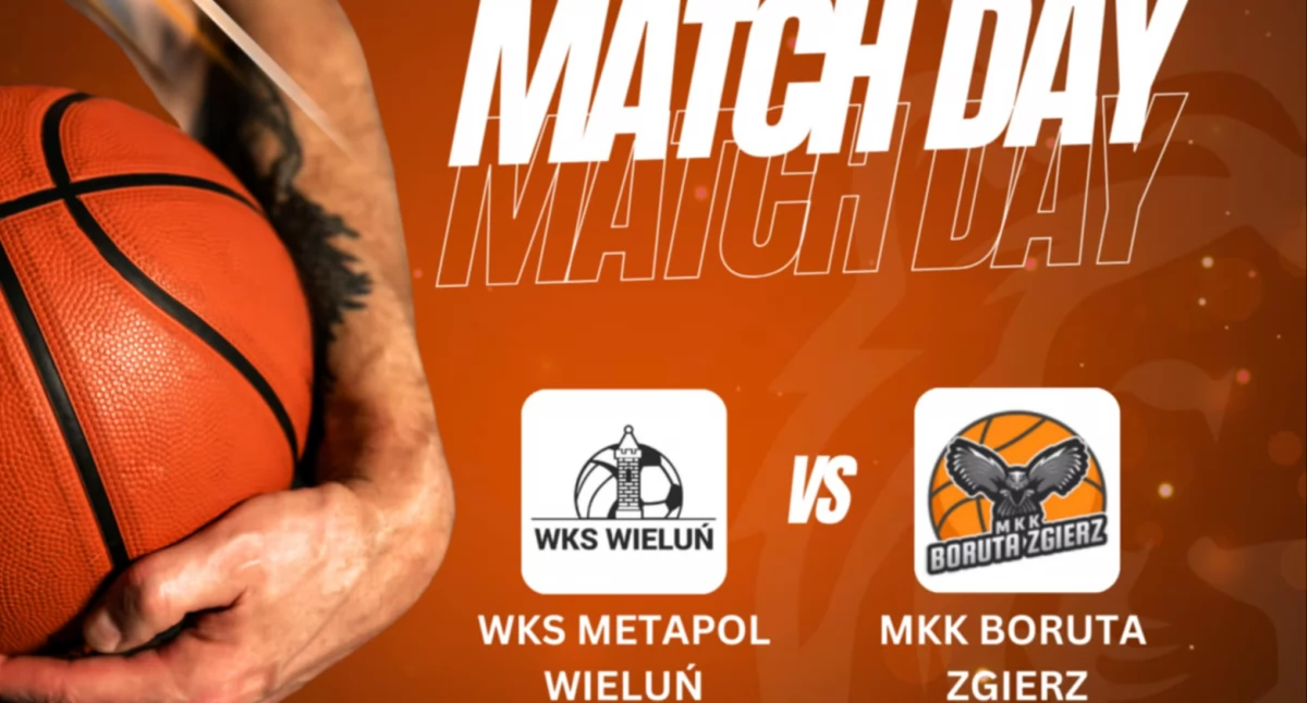 Wieluńskie emocje koszykarskie: WKS Metapol Wieluń kontra MKK Boruta Zgierz – już dziś o 18:00