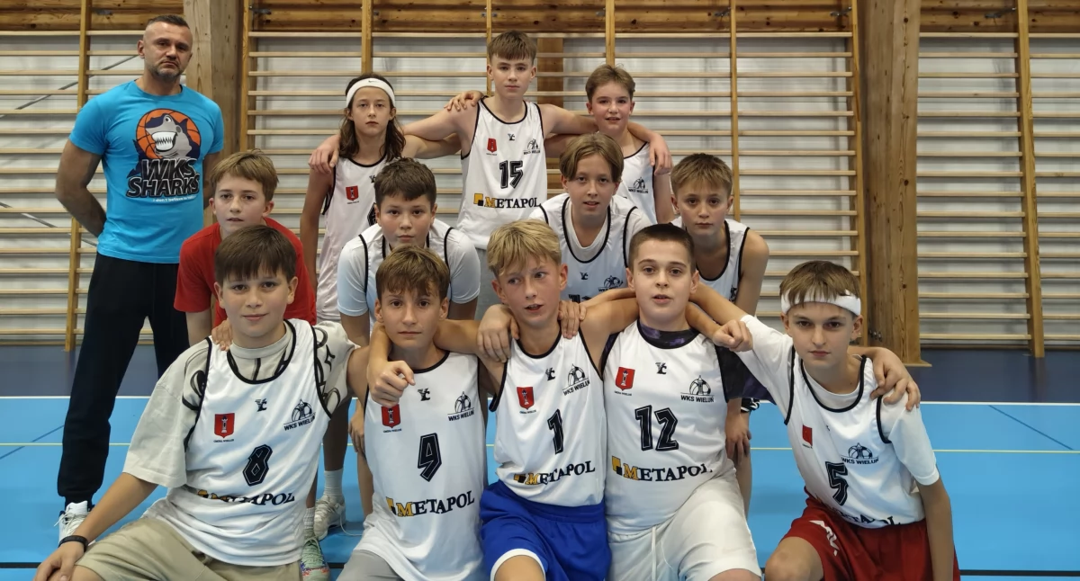 Premierowe zwycięstwo koszykarzy WKS Metapol Wieluń U13 w lidze wojewódzkiej