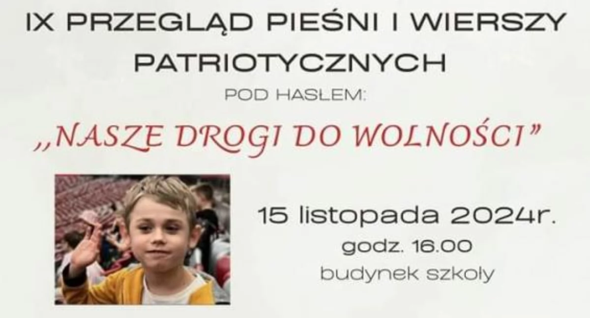 Przegląd pieśni i wierszy patriotycznych