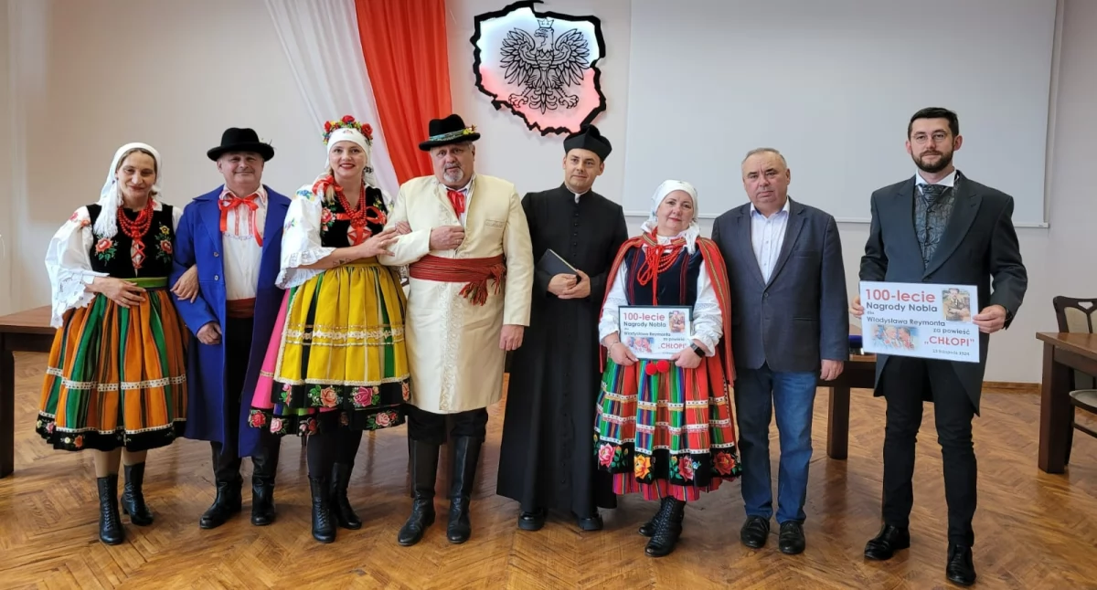 Setna rocznica Nobla dla Reymonta uczczona przez społeczność gminy Konopnica