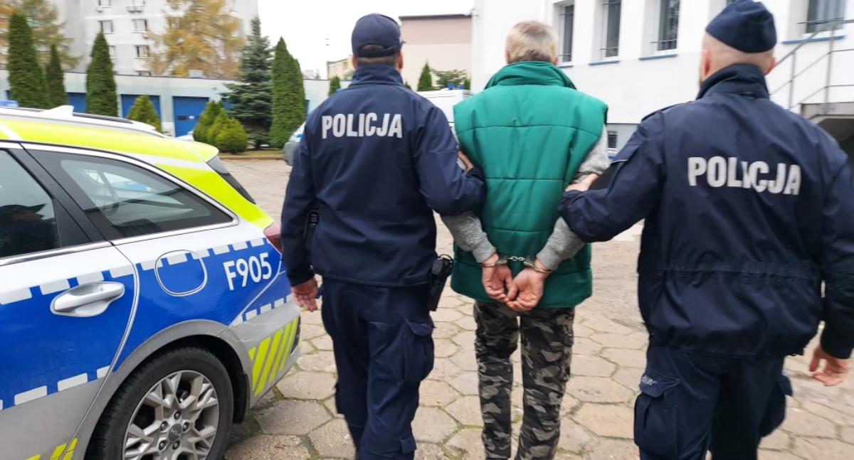 Podczas libacji alkoholowej trzykrotnie ugodził nożem swojego kolegę - 56-latek ukrywał się w lasach