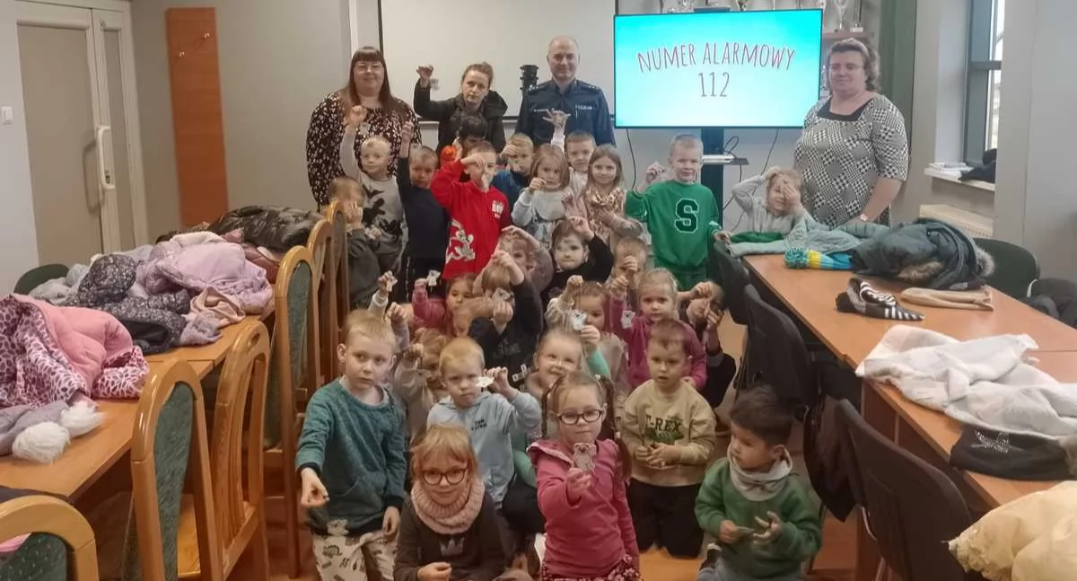 Przedszkolaki na komendzie - poznały od kulis pracę policjantów