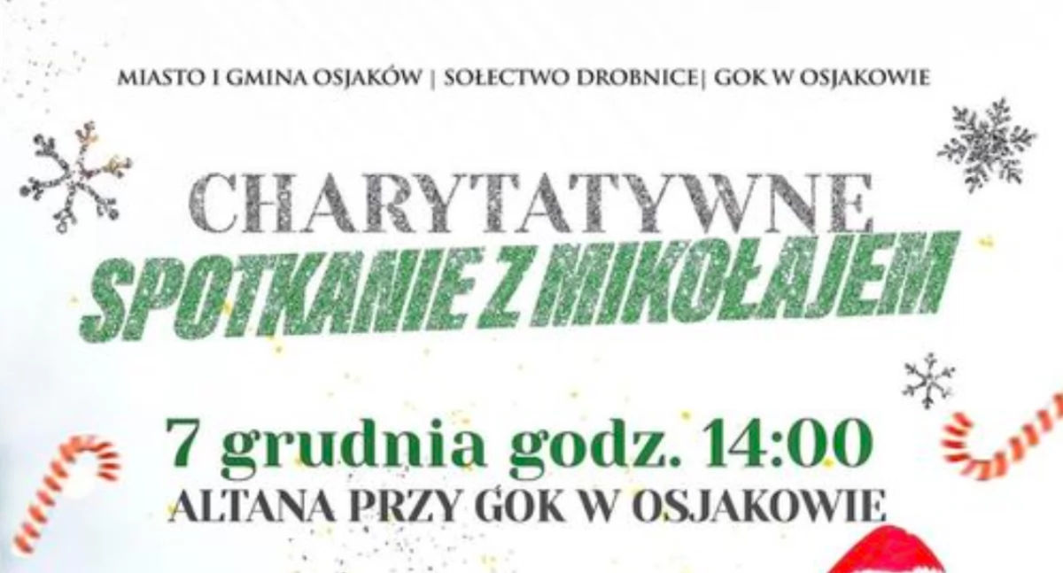 Charytatywne spotkanie z Mikołajem - zebrane pieniądze trafią do poszkodowanej rodziny