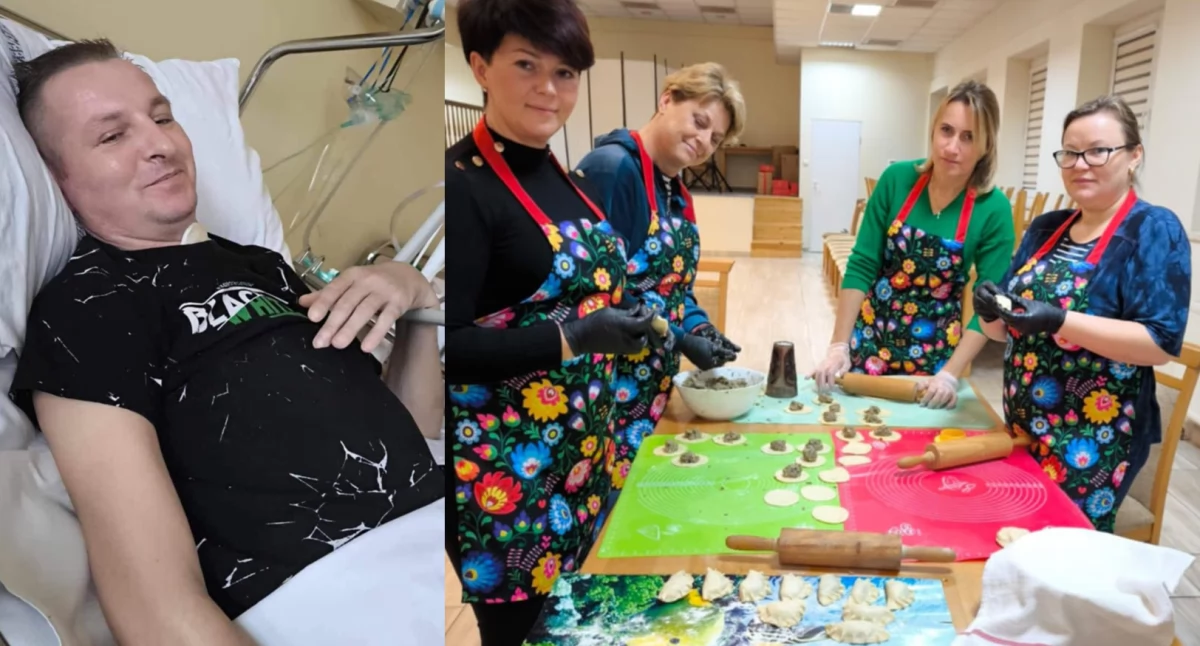 Tysiące pierogów dla Grzegorza: akcja charytatywna w Rząśni trwa