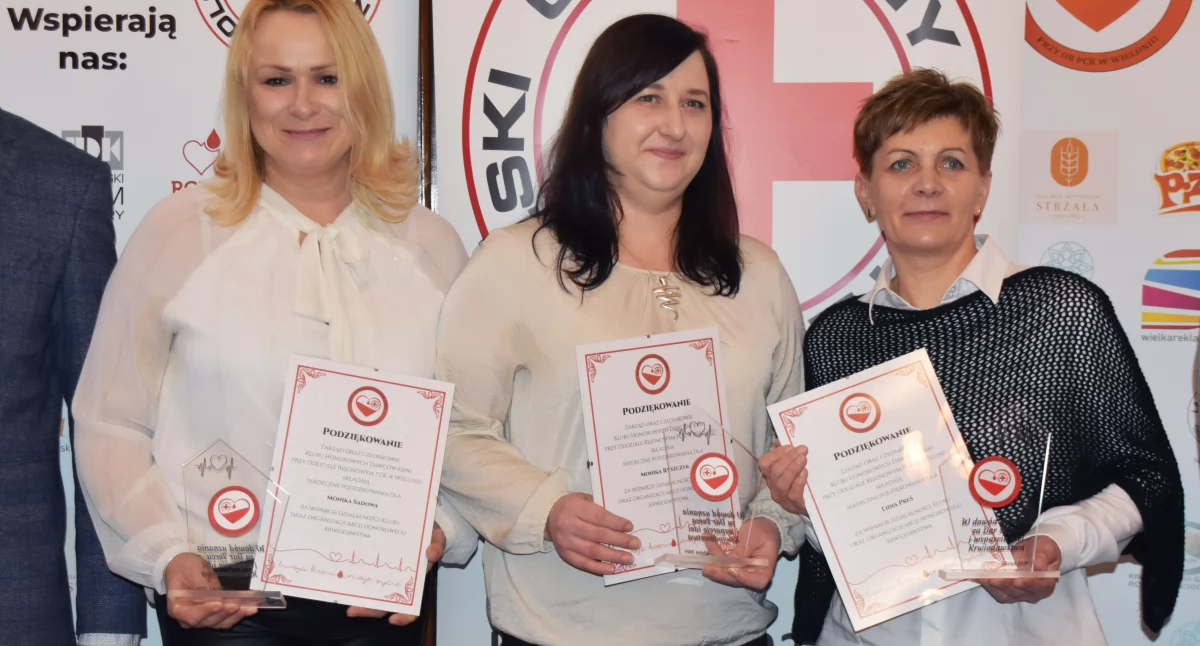 Honorowi krwiodawcy z regionu wieluńskiego mieli swoje święto: Gala HDK w Masłowicach