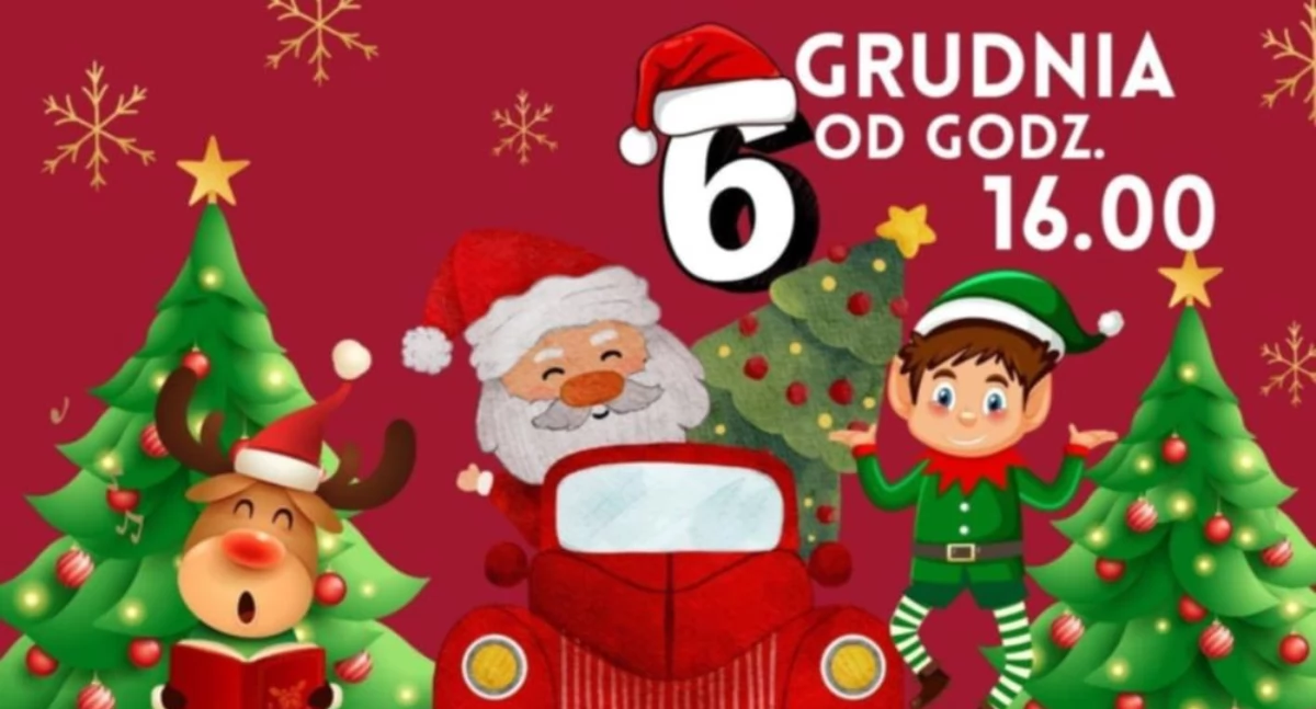 Święty Mikołaj odwiedzi Siemkowice i okoliczne miejscowości – wyjątkowy przejazd już 6 grudnia