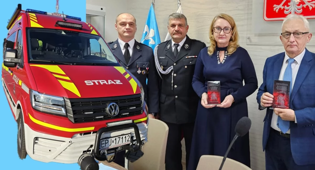 Nowy wóz dla OSP w Sulmierzycach. Ponad 55 tysięcy zł na doposażenie