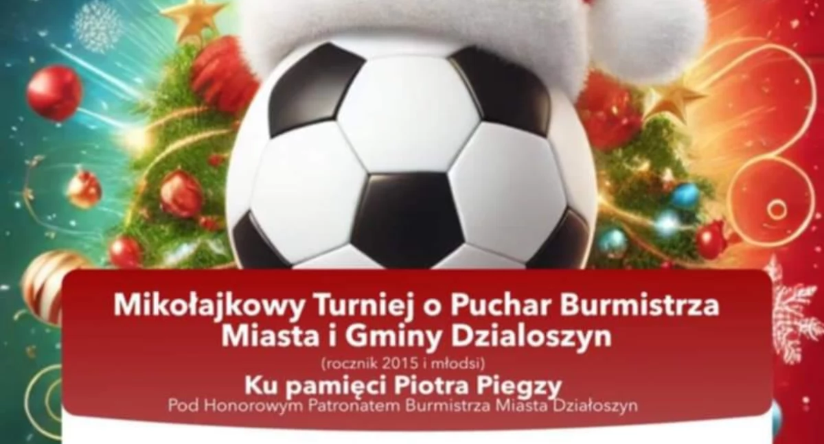 Mikołajkowy Turniej Piłkarski w Działoszynie – sportowa rywalizacja i świąteczna atmosfera