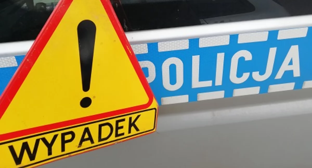 Tragiczny wypadek w gminie Błaszki! Kierowca najechał na leżącego na jezdni mężczyznę