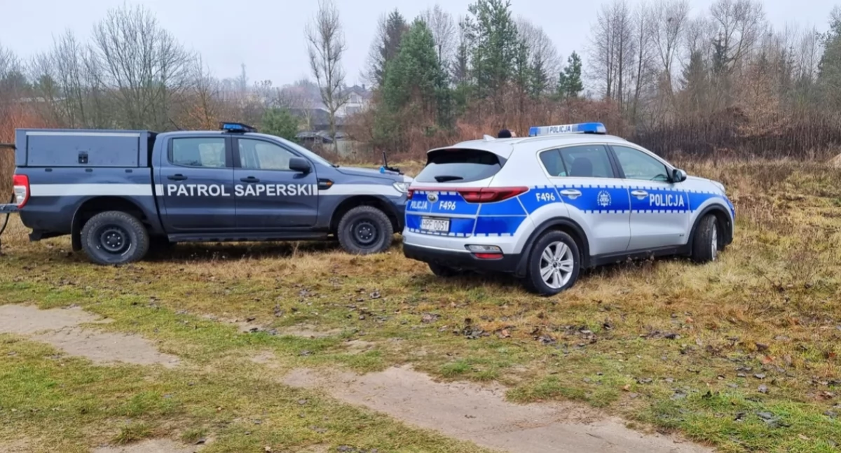 Niewybuchy z II wojny światowej - znaleziono je podczas prac przy zbiorniku wodnym