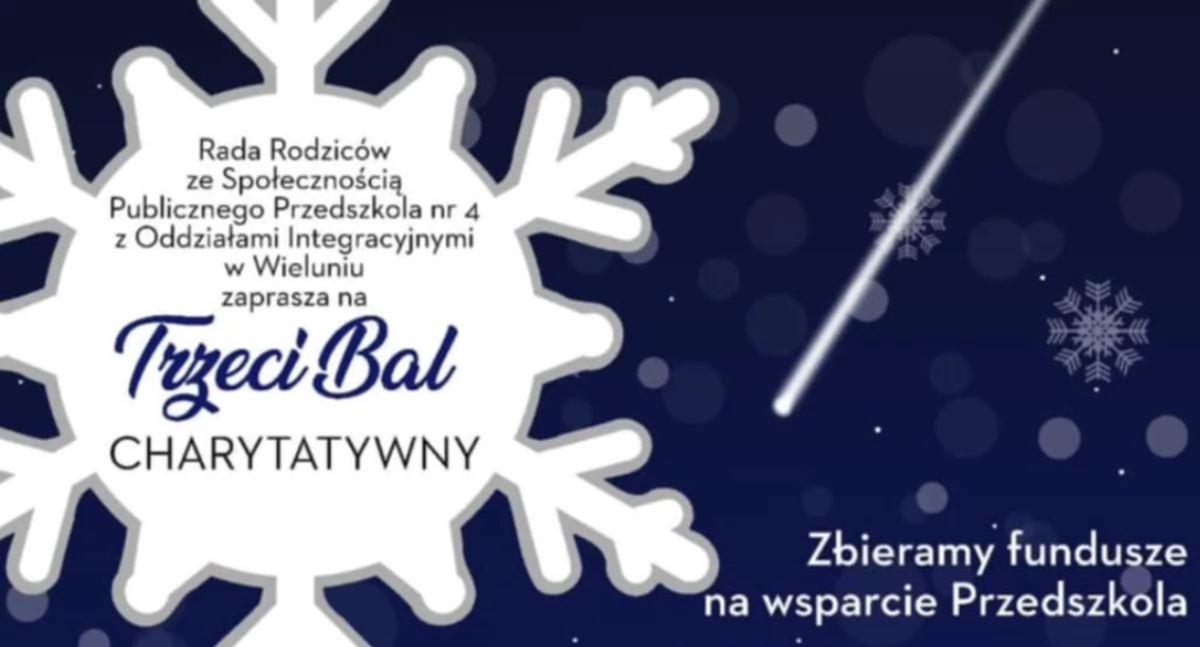 Trzeci Bal Charytatywny – wyjątkowy wieczór dla wsparcia przedszkola w Wieluniu