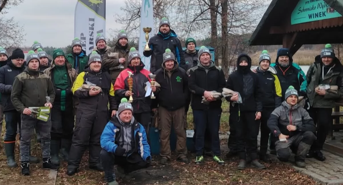 Zimowe zmagania na zbiorniku Winek. Sukcesy indywidualne i drużynowy rewanż Simek Team