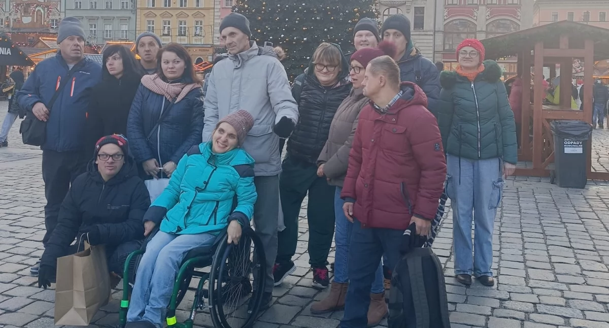 Magiczna podróż – podopieczni SDS Strobin na wrocławskim Jarmarku Bożonarodzeniowym