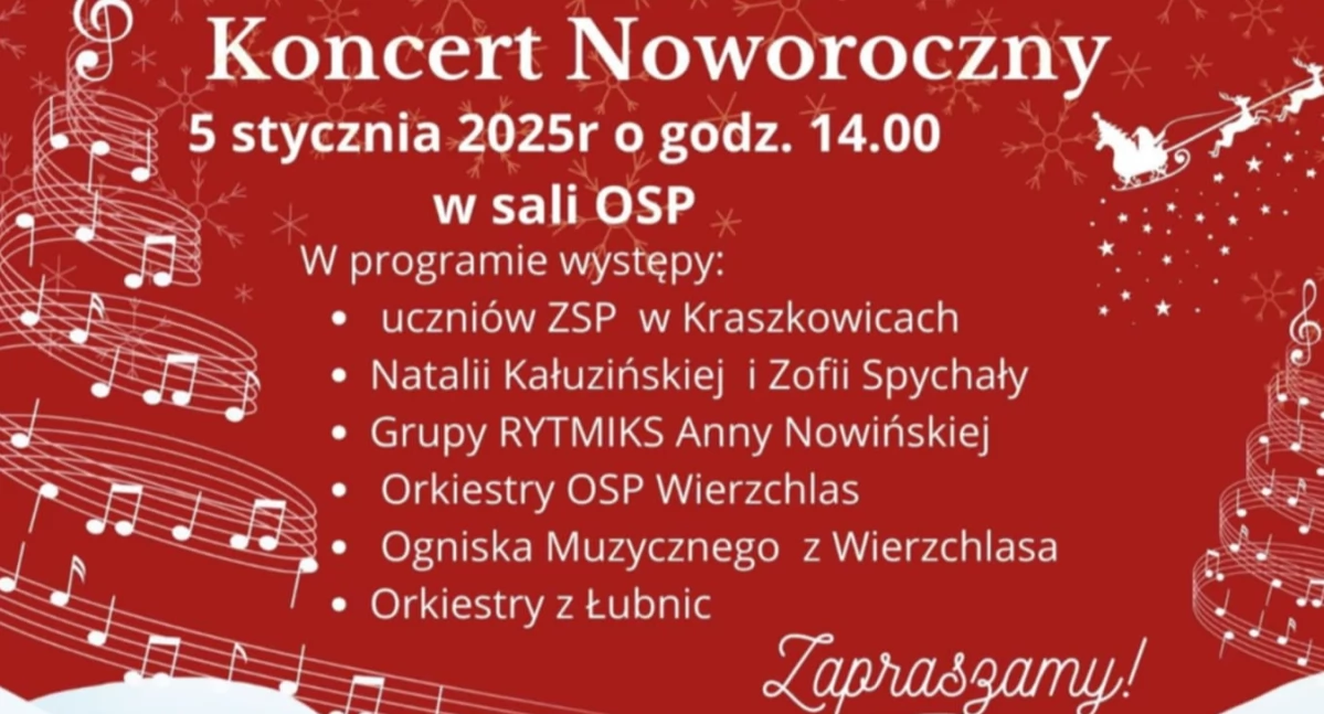 Koncert noworoczny w Kraszkowicach