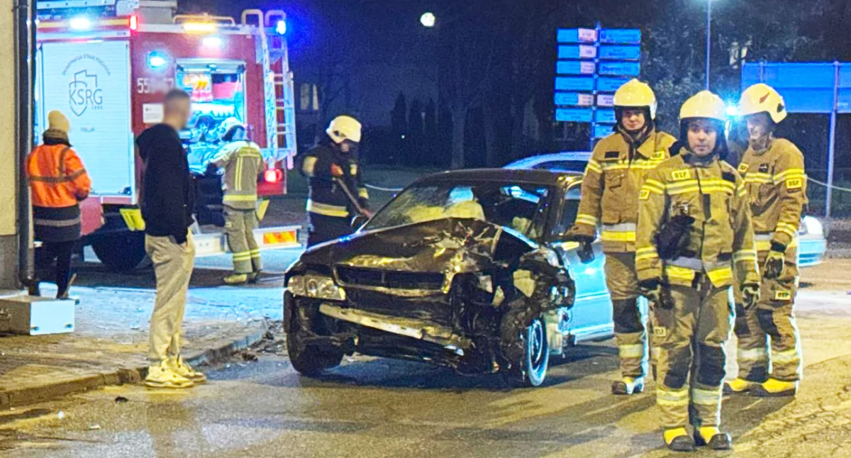 Kolizja na skrzyżowaniu w Wieluniu: kierująca Audi wymusiła pierwszeństwo