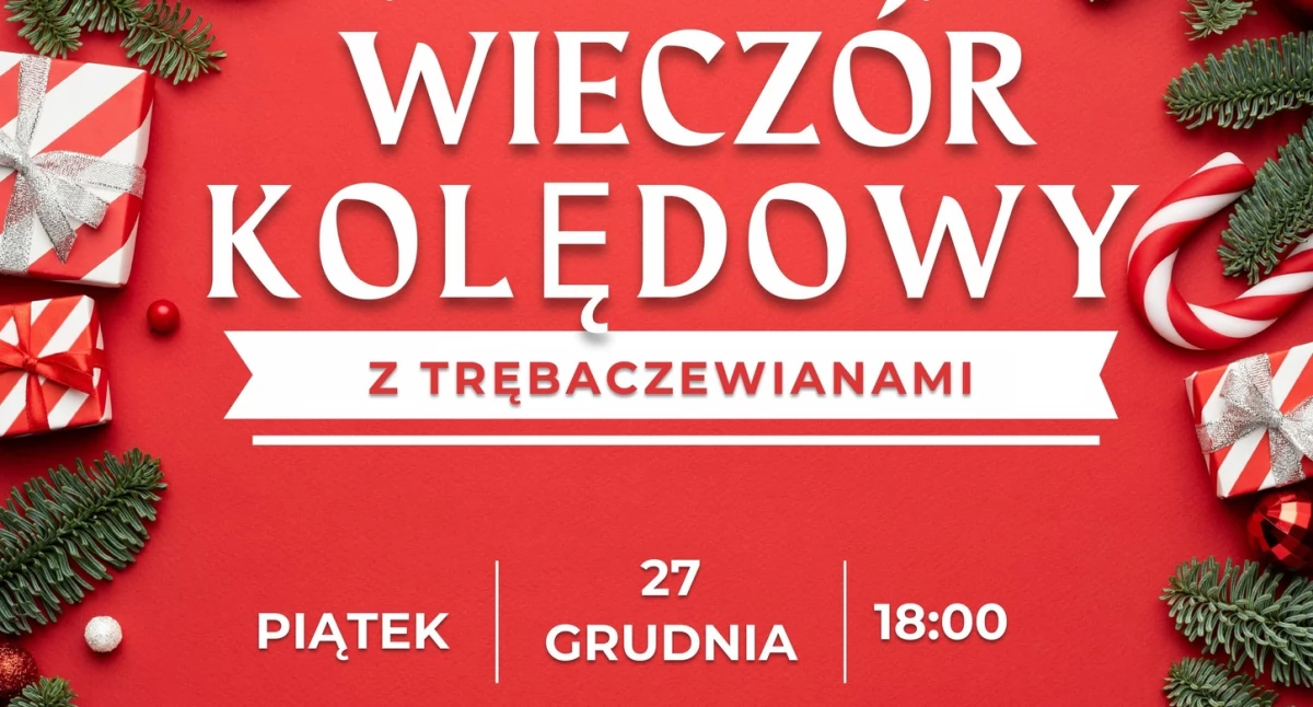 Wyjątkowy koncert kolęd - wystąpi zespół Trębaczewianie