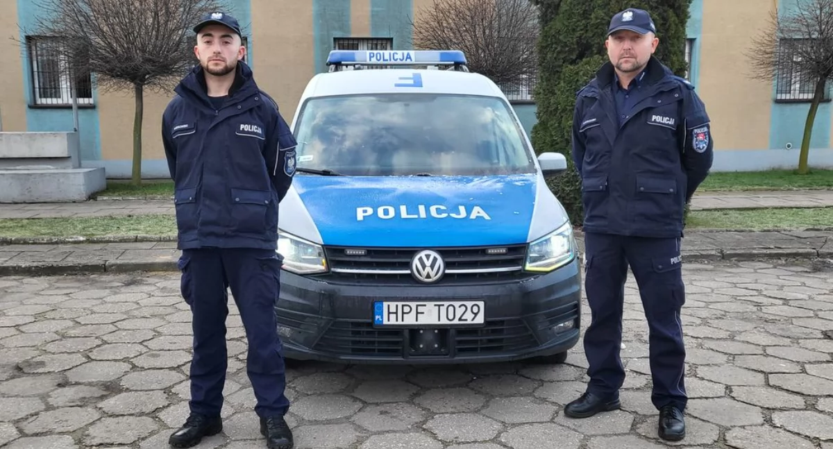 Ojciec i syn w akcji - policyjny duet zatrzymał pijanego kierowcę