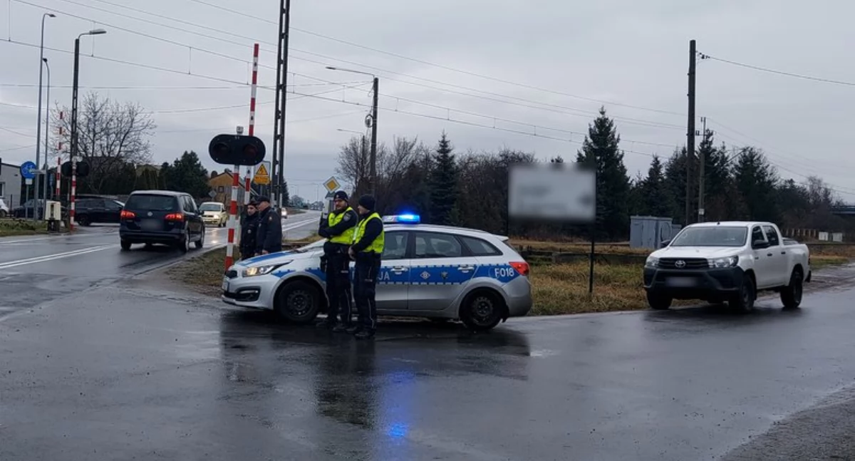Bezpieczny Przejazd” w Wieruszowie. Wspólna akcji policji i SOK