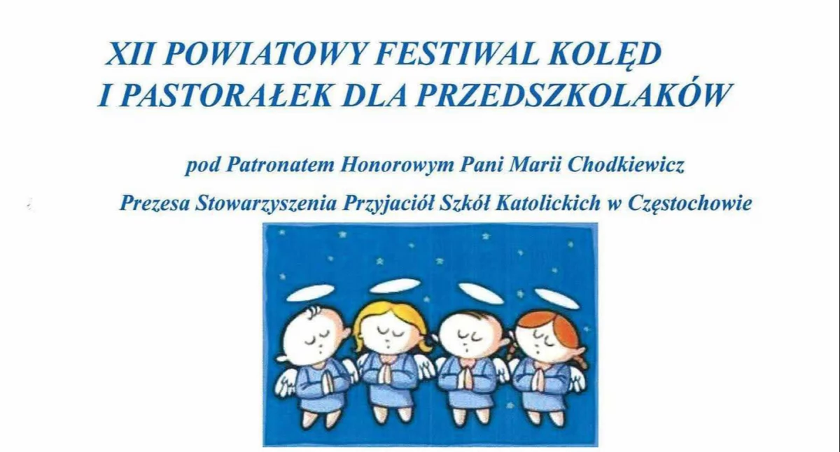 XII Powiatowy Festiwal Kolęd i Pastorałek dla Przedszkolaków w Kadłubie
