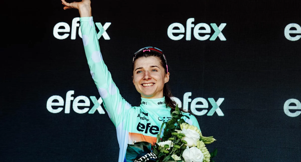 Dominika Włodarczyk w koszulce najlepszej góralki! Polka błyszczy na Santos Womens Tour Down Under w Australii 