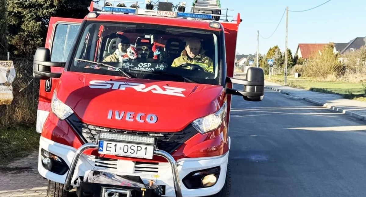 Pożar kurnika na posesji w Dąbrowie