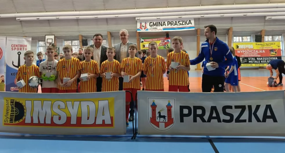 Piłkarski Turniej „IMSYDA CUP” w Praszce – MOGRE Mokrsko i WKS Wieluń w akcji