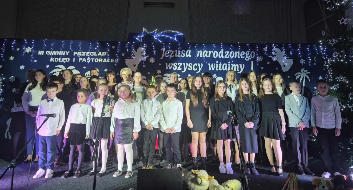 III Gminny Przegląd Kolęd i Pastorałek w Zespole Szkolno-Przedszkolnym w Mierzycach