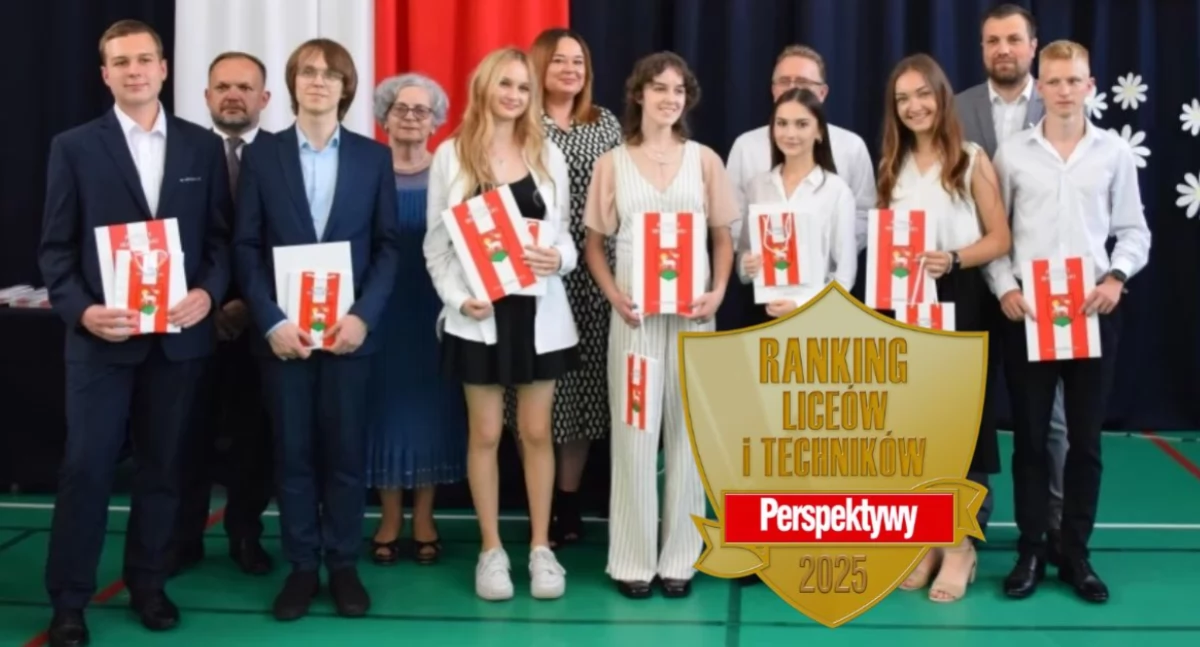 Ranking edukacyjny Perspektywy 2025. Srebrne i Brązowe Tarcze dla szkół z Wielunia i Wieruszowa