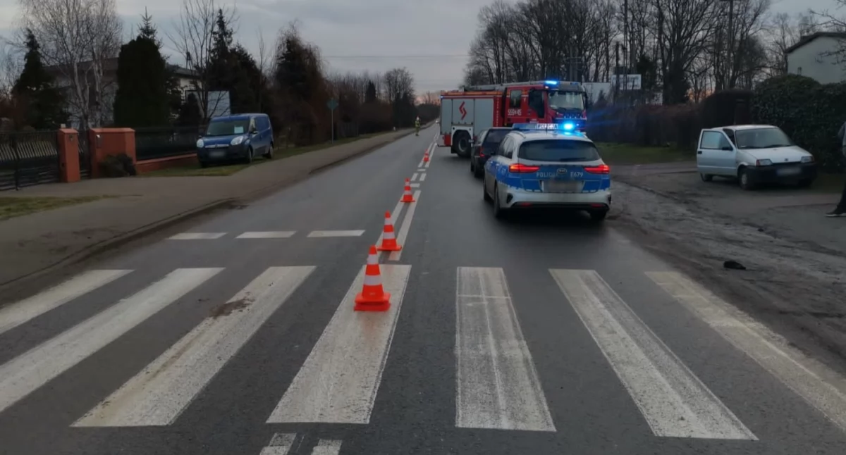 Wypadek śmiertelny w Mokrsku: 71-latek nie żyje