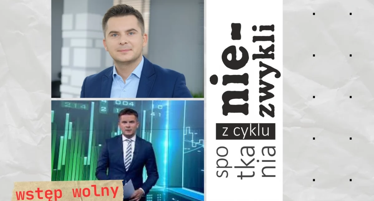 Spotkanie z Mateuszem Walczakiem, dziennikarzem TVN24 w Czarnożyłach