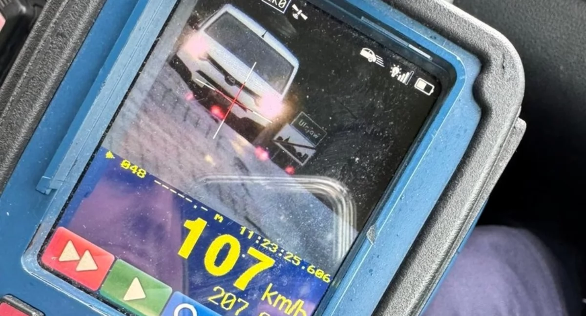Jechał ponad 100 km/h w obszarze zabudowanym - stracił prawo jazdy