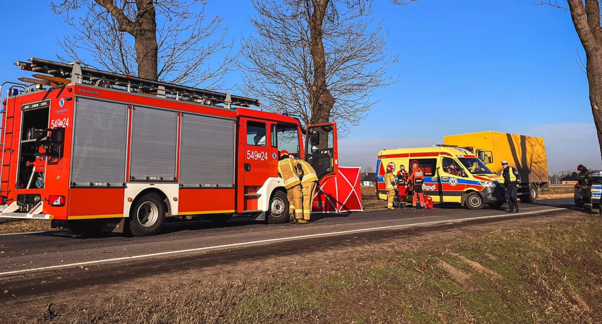 Bus potrącił rowerzystkę - 63-latka zmarła na miejscu