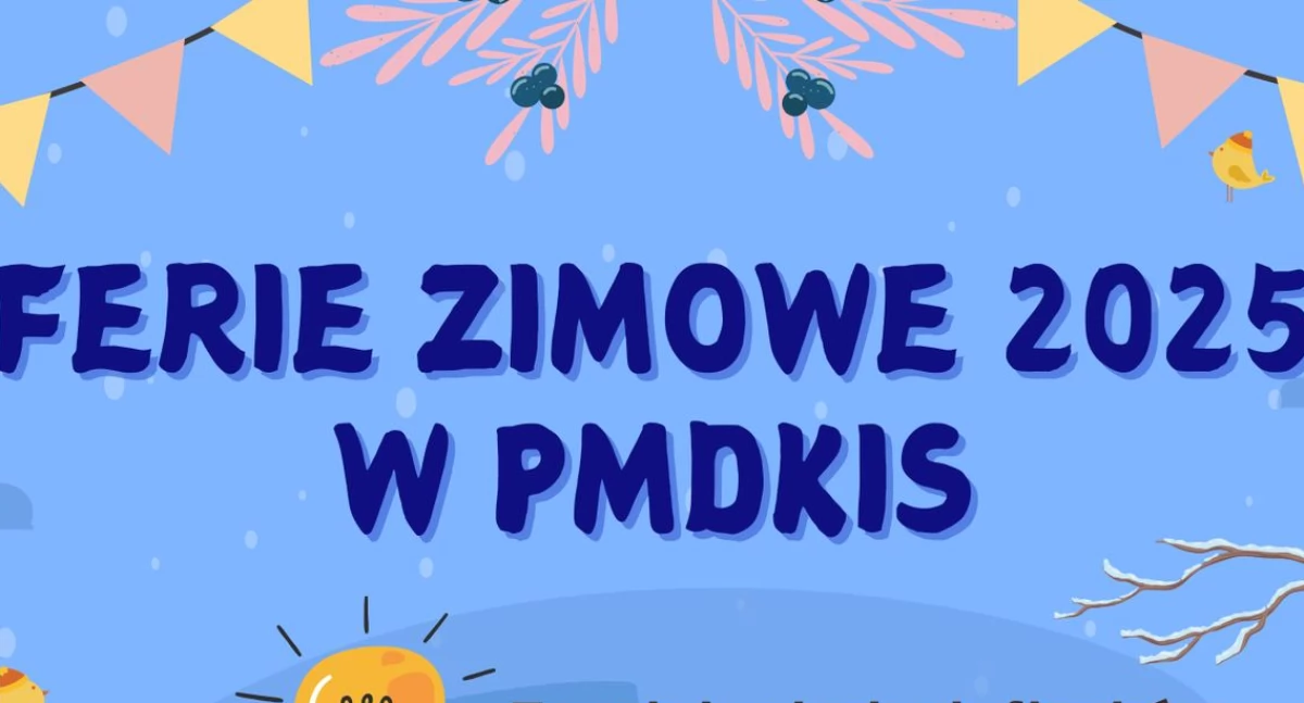 Ferie zimowe 2025 w PMDKiS w Wieluniu – atrakcje, wycieczki i zabawa dla dzieci