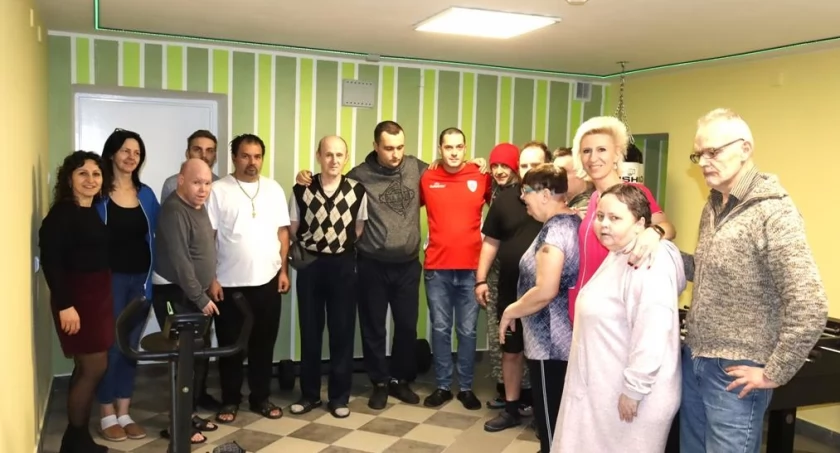 Nowa sala sportowa w Domu Pomocy Społecznej w Skrzynnie