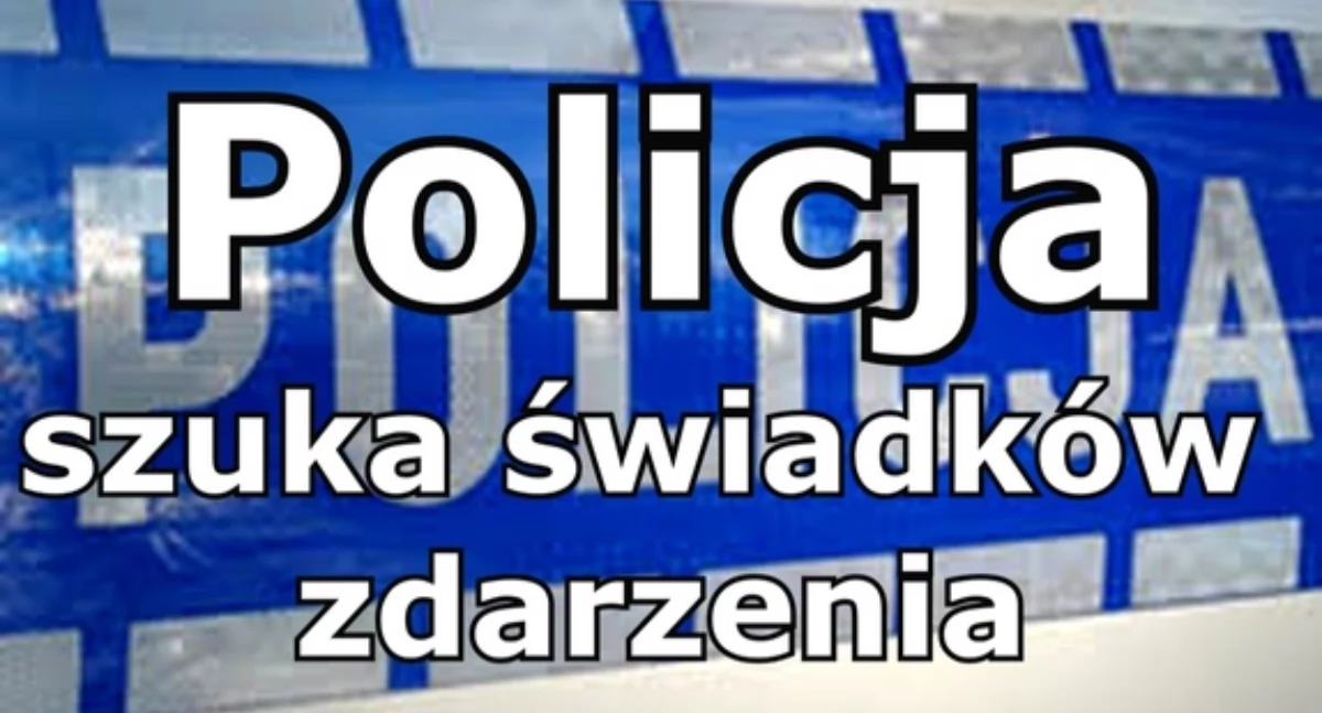 Potrącił mężczyznę i uciekł - policja prosi o pomoc w poszukiwaniach!