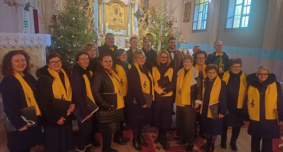 Chór Con Grazia dał koncert w kościele w Łyskorni