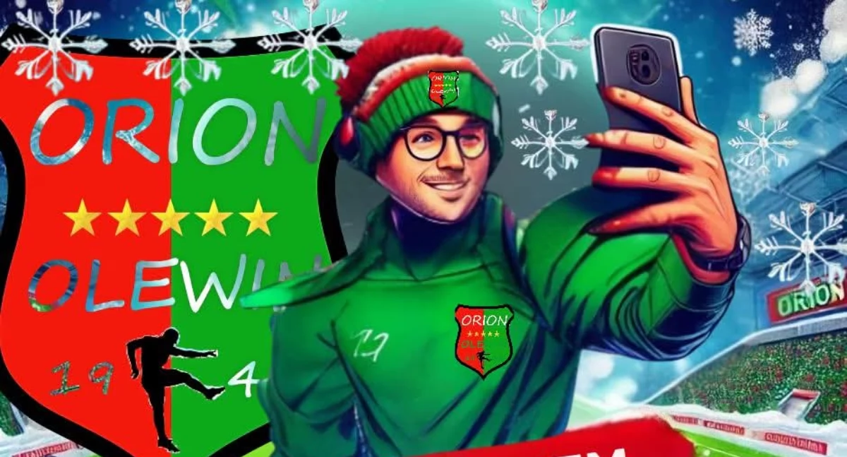 Zimowy konkurs LKS Orion Olewin: Wygraj klubowe gadżety i zgarnij niespodziankę