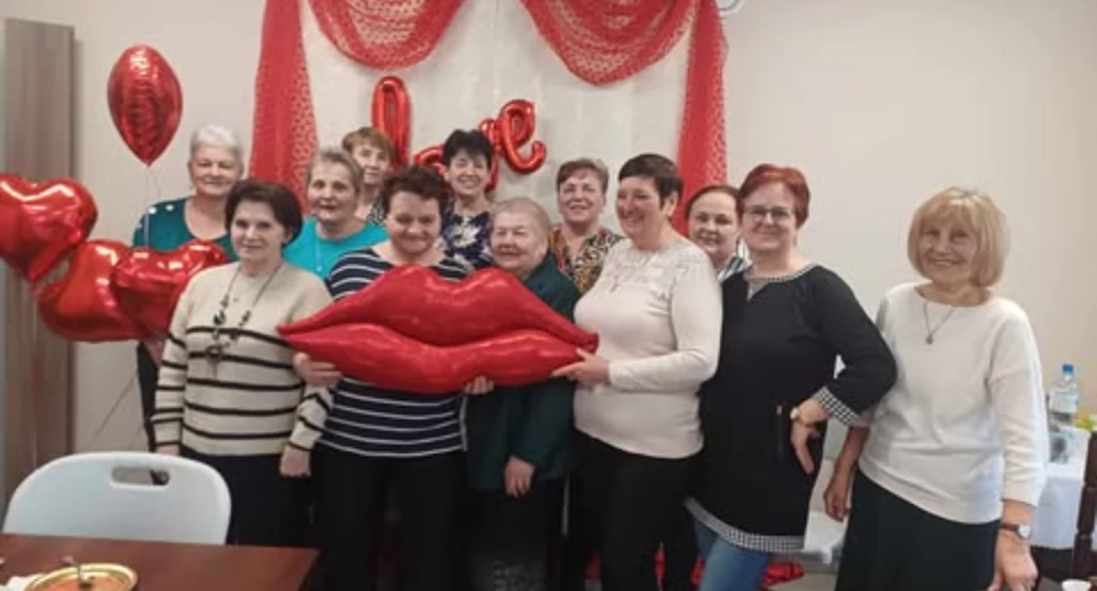 Radosne Walentynki Klubu Seniora w Pątnowie