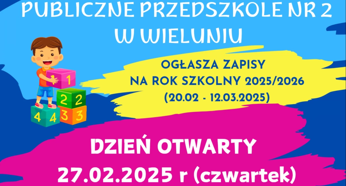 Dzień otwarty w Publicznym Przedszkolu nr 2 w Wieluniu- zajęcia, teatrzyk i zwiedzanie