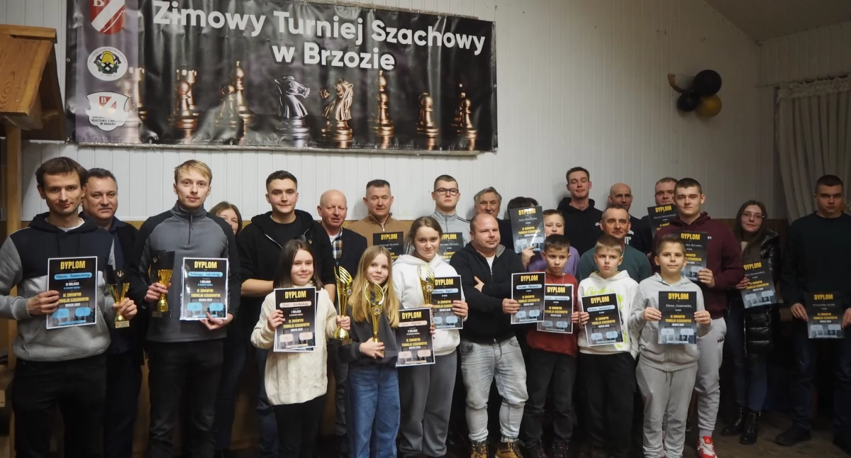IX Zimowy Turniej Szachowy Brzoza 2025 – pasjonująca rywalizacja i dobra zabawa