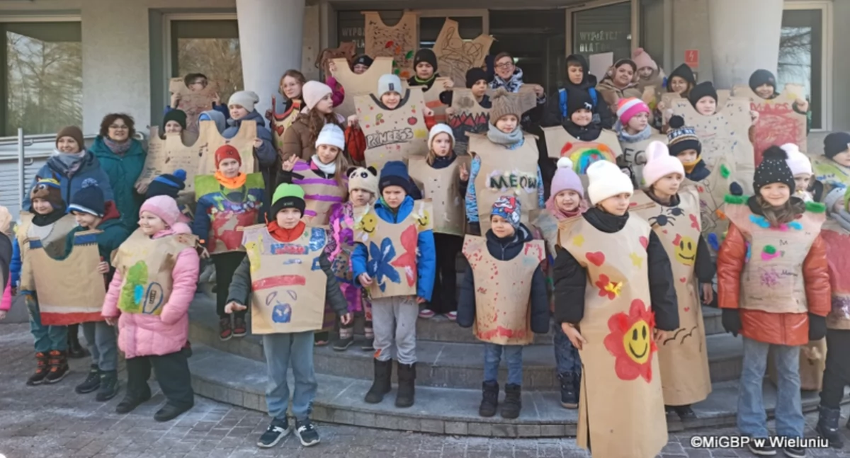 Kraina Dzikich Stworów w Miejskiej i Gminnej Bibliotece Publicznej w Wieluniu