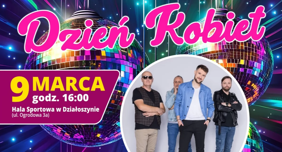 Dzień Kobiet w Działoszynie – występy, muzyka i wspaniała zabawa czekają
