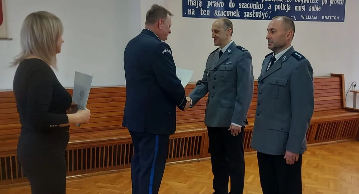 Zmiana policyjnej warty w Białej - nadkom. Mariusz Dziuba nowym szefem komisariatu