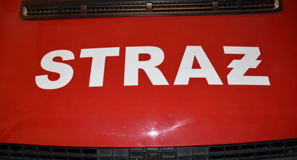 Pożar w piwnicy bloku mieszkalnego w Sieradzu