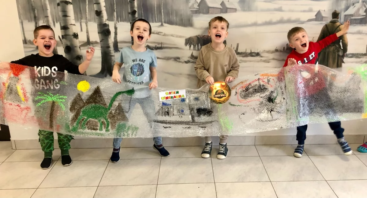 Dzień Dinozaura w Szkole Podstawowej im. Powstańców Styczniowych w Osjakowie