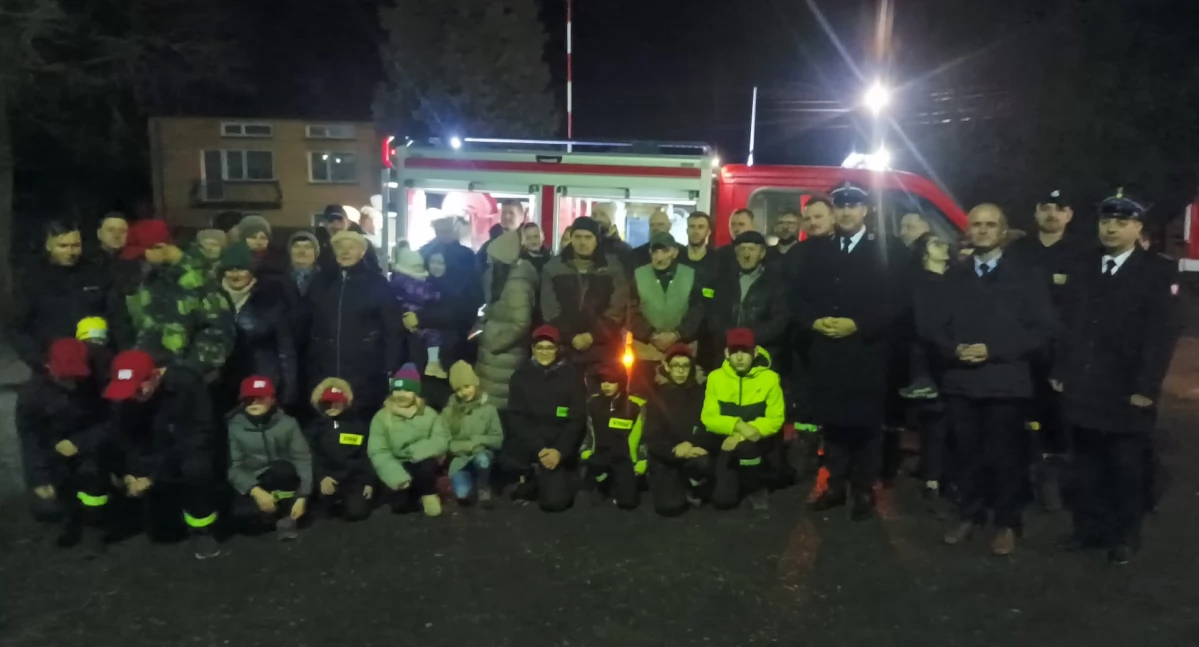 Nowy wóz w OSP KSRG Marzęcice, gm. Strzelce Wielkie