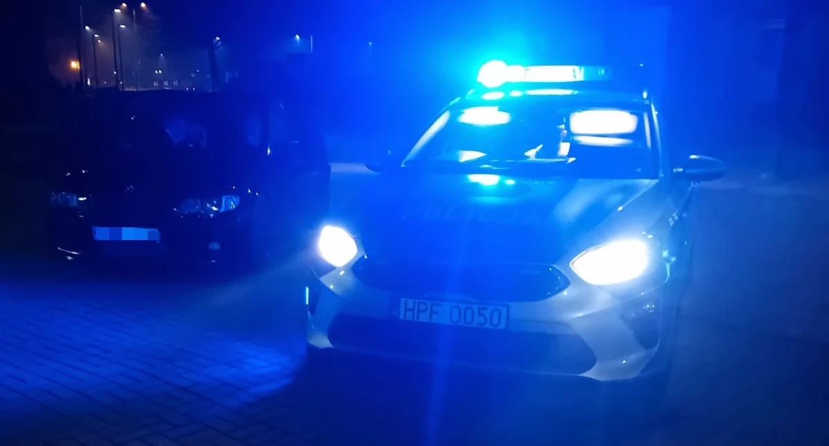 19-latek driftował bmw w centrum miasta - na widok policji zaczął uciekać 