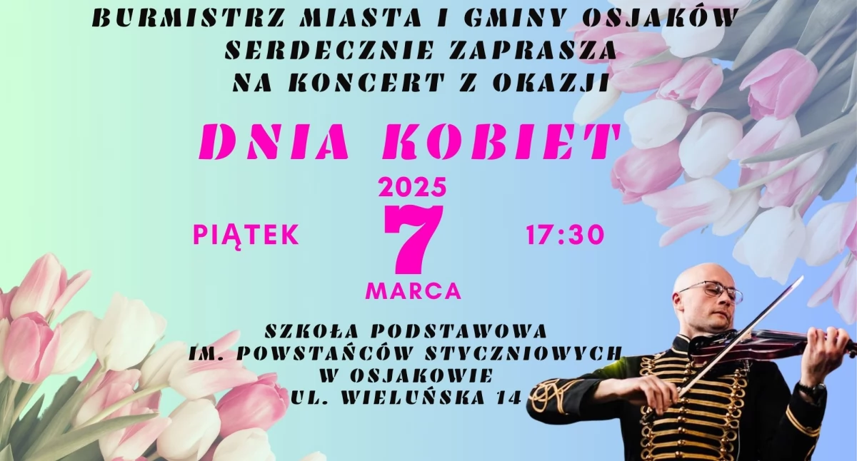 Koncert z okazji Dnia Kobiet w Osjakowie- muzyczna uczta dla pań