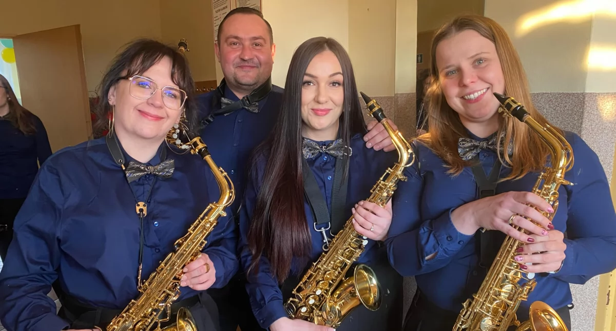Koncert z okazji Dnia Kobiet w Słupsku: Orkiestra Dęta OSP Słupsko i Orkiestra Dęta Gminy Czastary w duecie zachwyciły publiczność