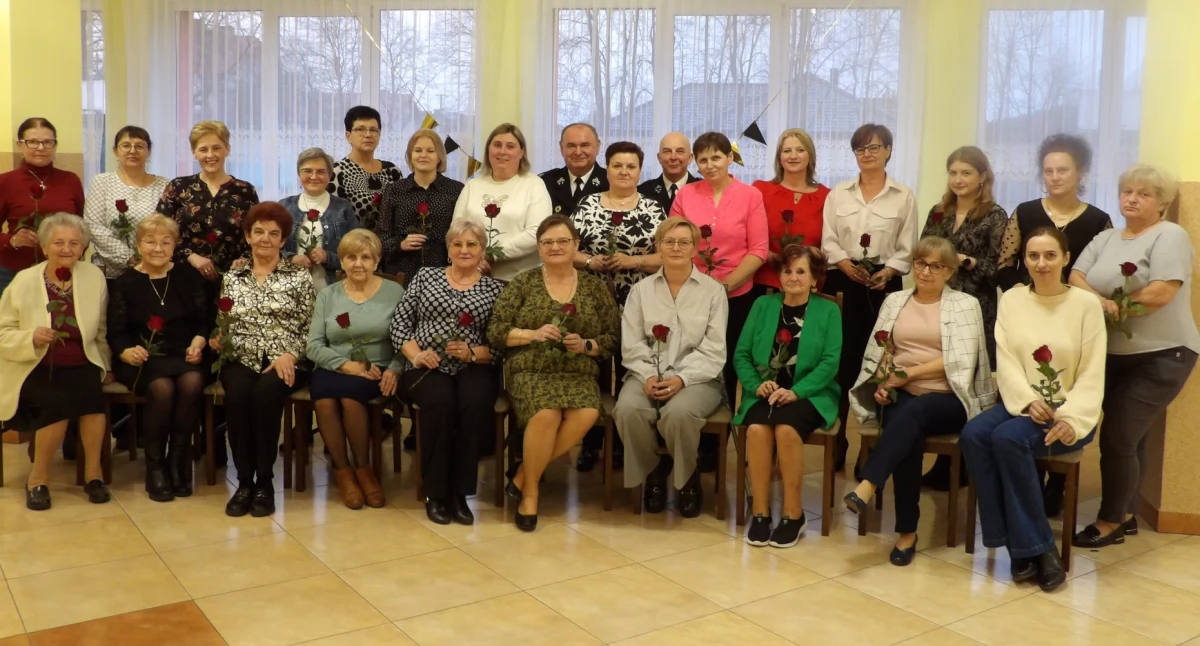Dzień Kobiet w remizie w Ochotniczej Straży Pożarnej w Krzeczowie